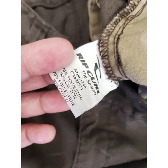 Rip Curl Men's Boardwalk Shorts Brown size 36 - Picture 13 of 13